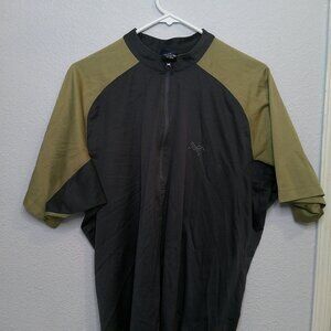 Arc'teryx Black and Olive Men's Jersey